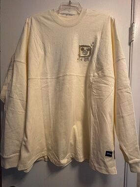 Walt Disney World Gold Sparkle Spirit Jersey New (Large)